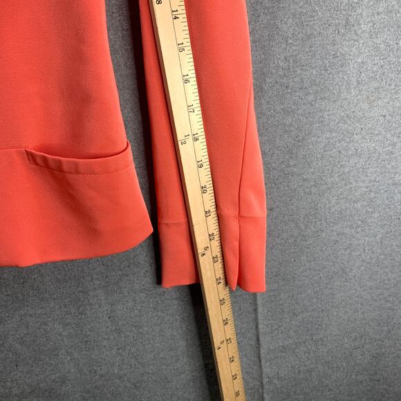 FOREVER 21 Suits Womens Size Large Orange Formal Top Blazer - Picture 8 of 8